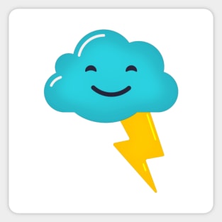 Happy Stormy Day Sticker